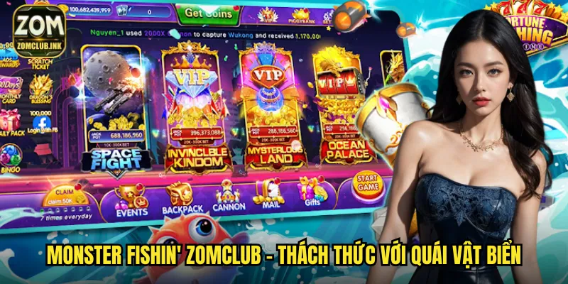 Monster Fishin' Zomclub - Câu Quái Vật Biển Sâu Thưởng Khổng Lồ 2 Monster Fishin' zomclub - Thách thức với quái vật biển